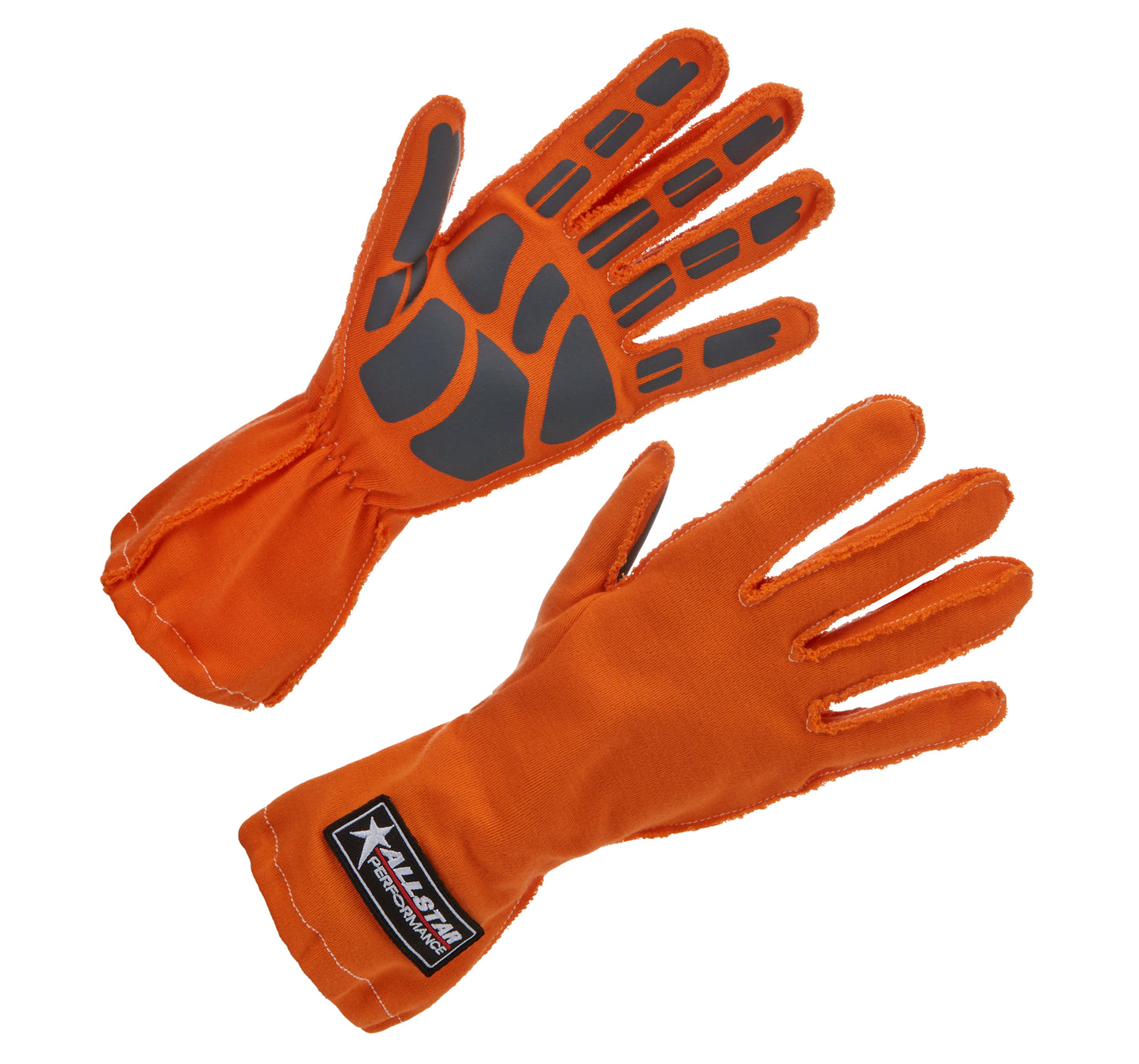 Driving Gloves Non-SFI Outseam S/L LG Orange