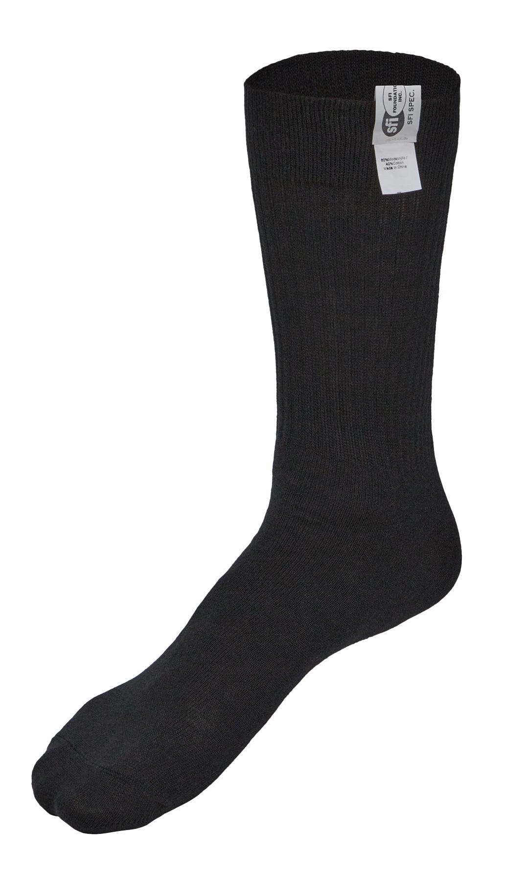 Socks Pair SFI 3.3 F/R Black Size 6-7