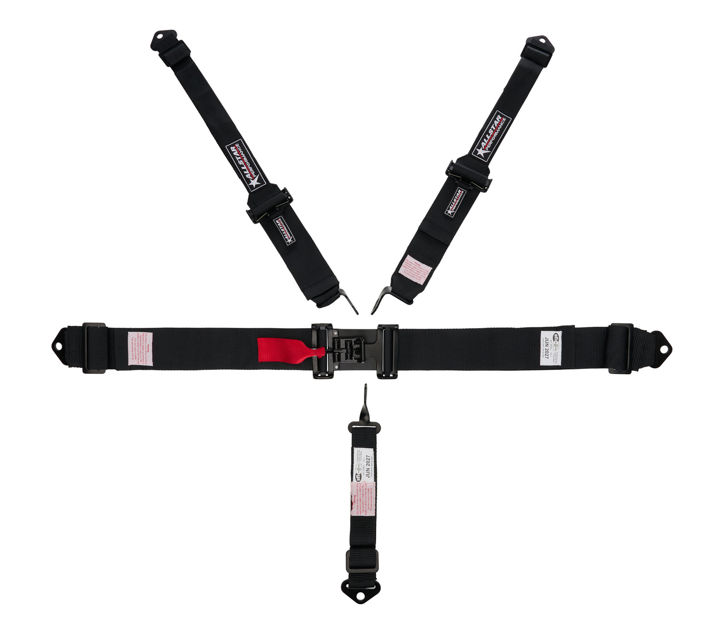 5-Pt Harness L&L 3in Belts w/2in Shoulder