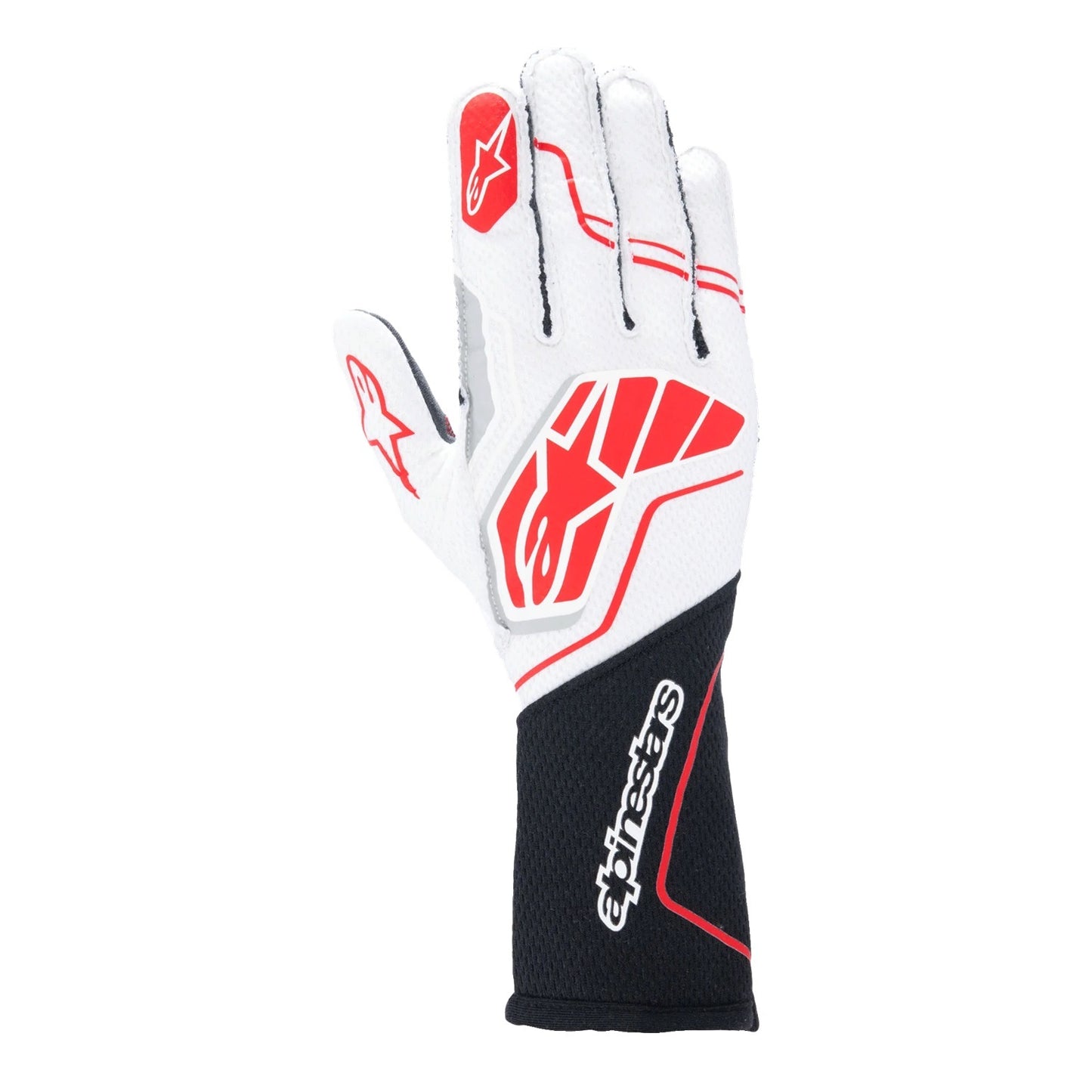 Glove Tech-1 ZX V4 Blk / Wht / Red  2X-Large