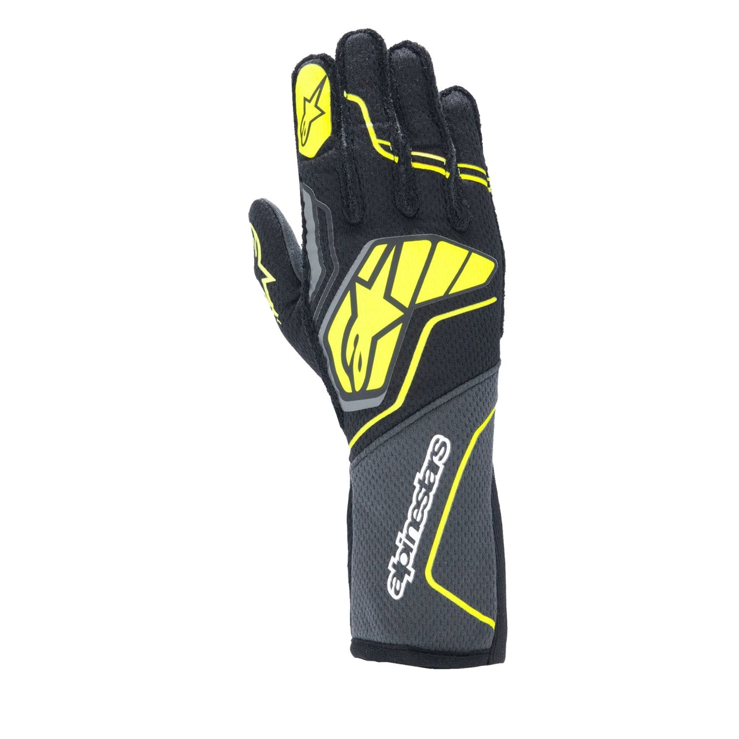 Glove Tech-1 ZX V4 Blk / Flou Yellow  2X-Large