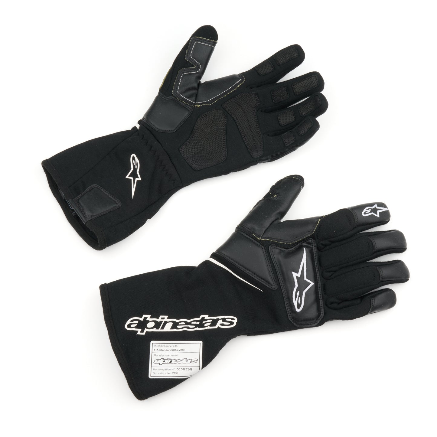 Glove Tech-M V2 Black Small FIA