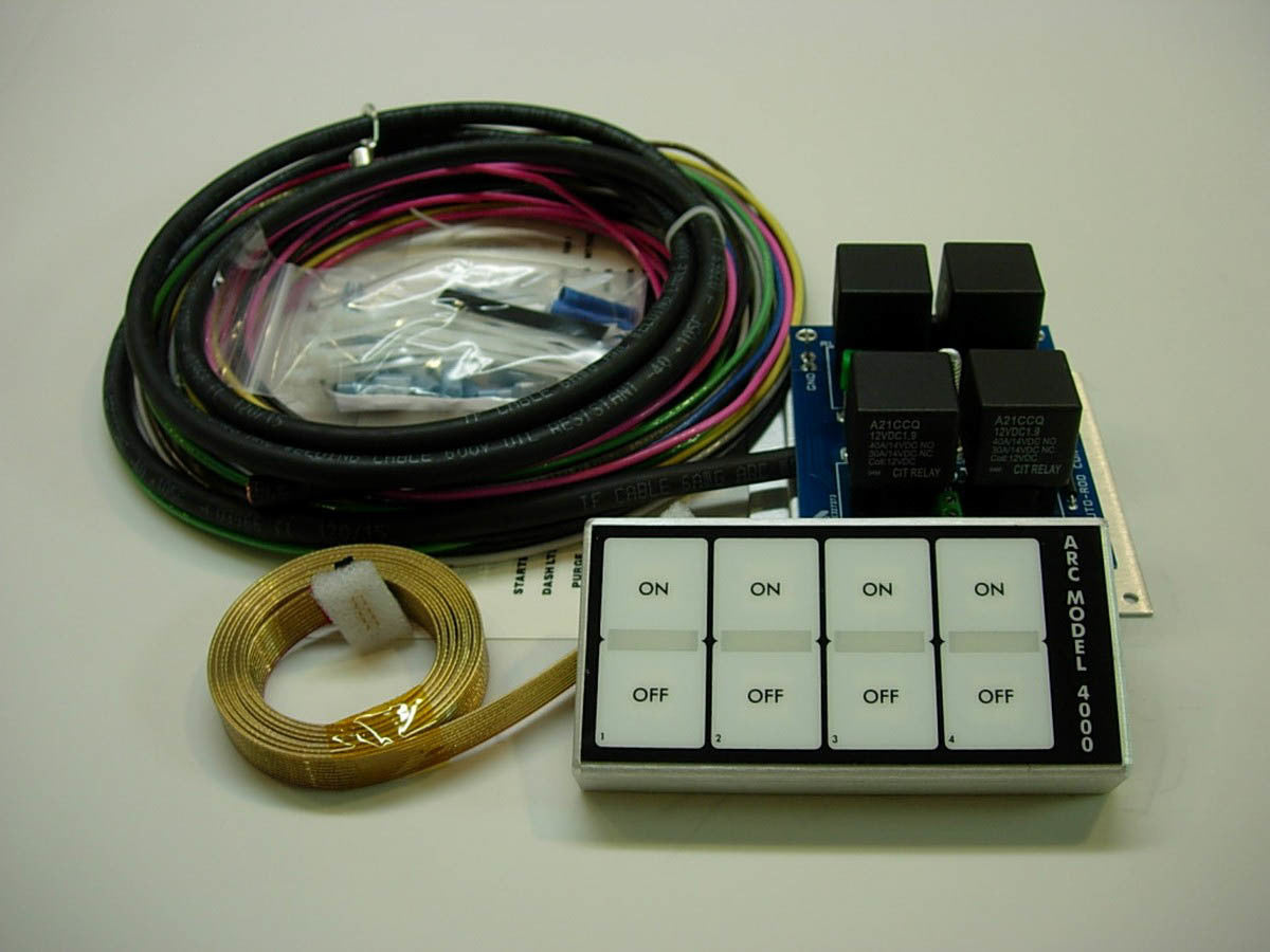 In-Dash Control Module - 4 Switch