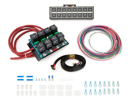 8 Switch In-Dash Control Module  C/F Finish