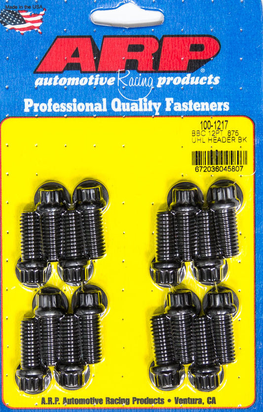 Header Bolt Kit - 12pt. 3/8 x .850 UHL (16)