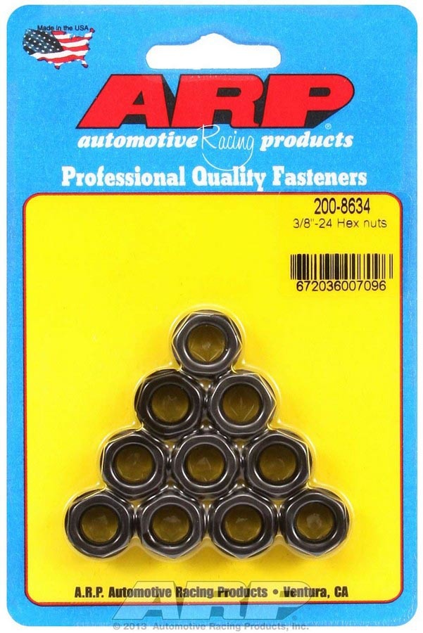 Hex Nuts - 3/8-24 (10)