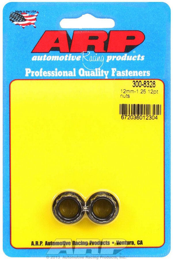 M12 x 1.25 12pt Nut Kit 2pk