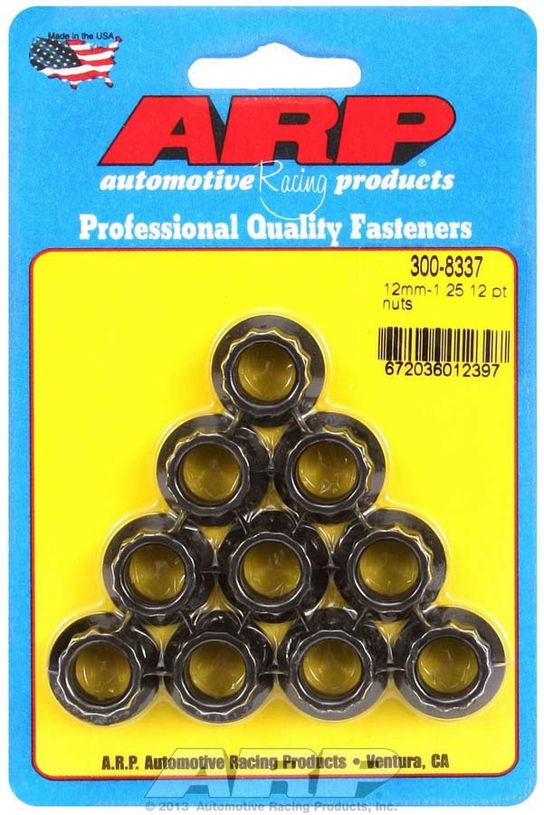 12mm x 1.25 12pt. Nuts (10)