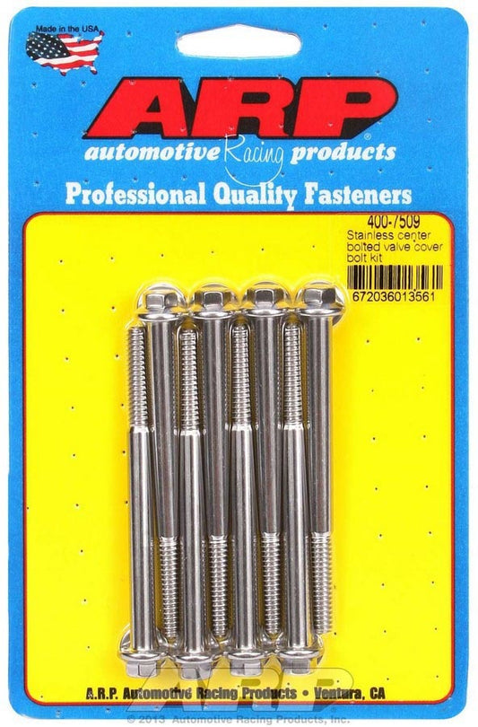 S/S Valve Cover Bolt Kit 1/4in- 20 6pt. (8)