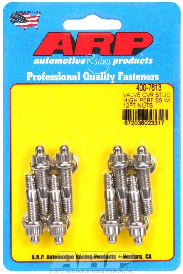 S/S Valve Cover Stud Kit 12pt. (8)