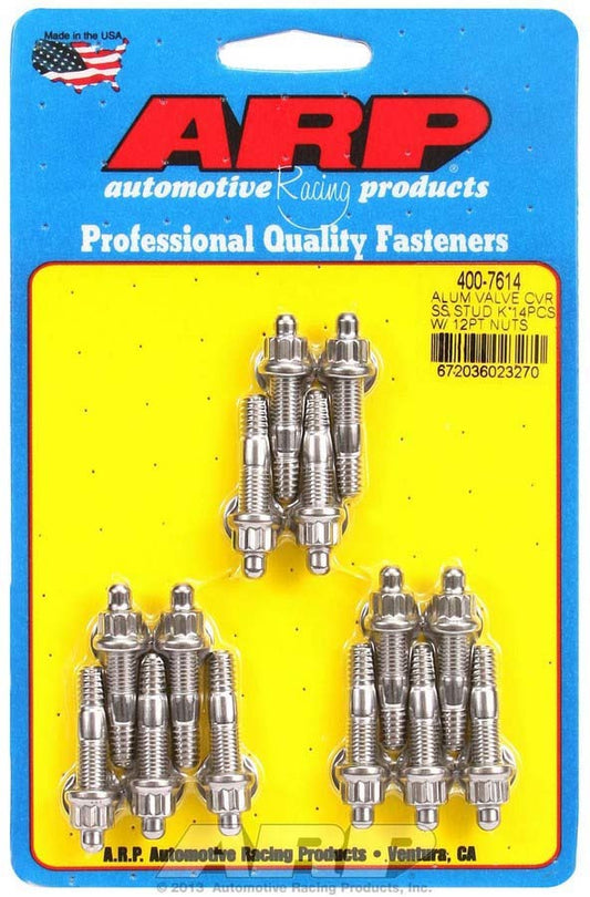 S/S Valve Cover Stud Kit 12pt. (14)