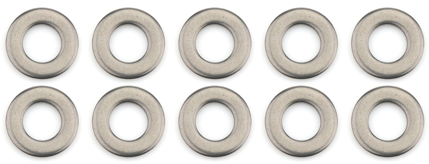 3/8 SS Flat Washers 10pk .725 OD No Chamfer