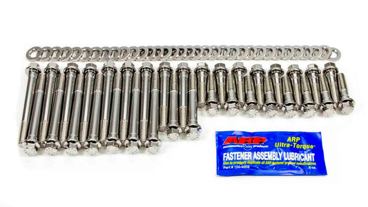 SBC S/S Head Bolt Kit 6pt.