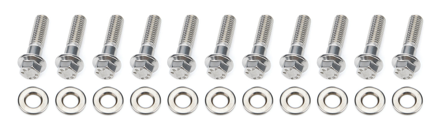 S/S Valley Cover Bolt Kit - 6pt. LS1/LS2