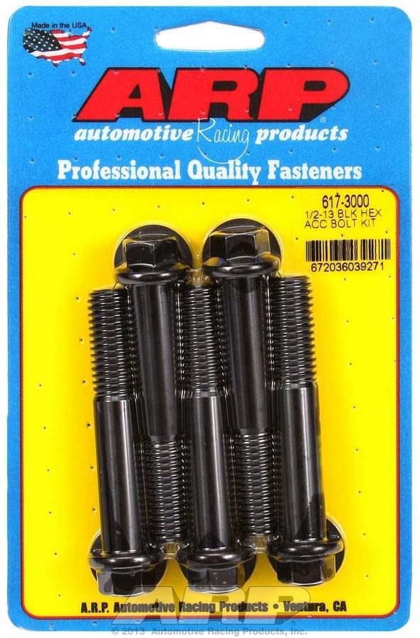 Bolt Kit - 6pt. (5) 1/2-13 x 3.000