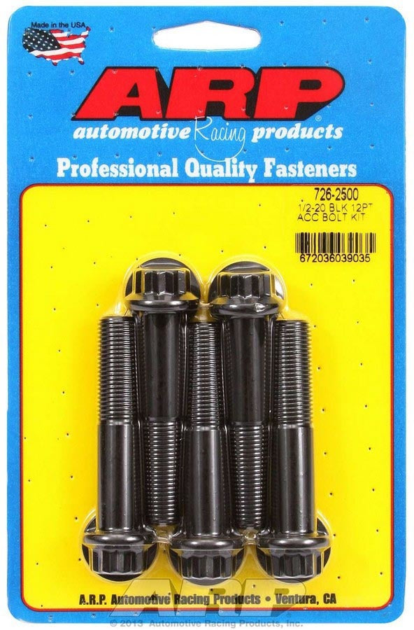 Bolt Kit - 12pt. (5pk) 1/2-20 x 2.500