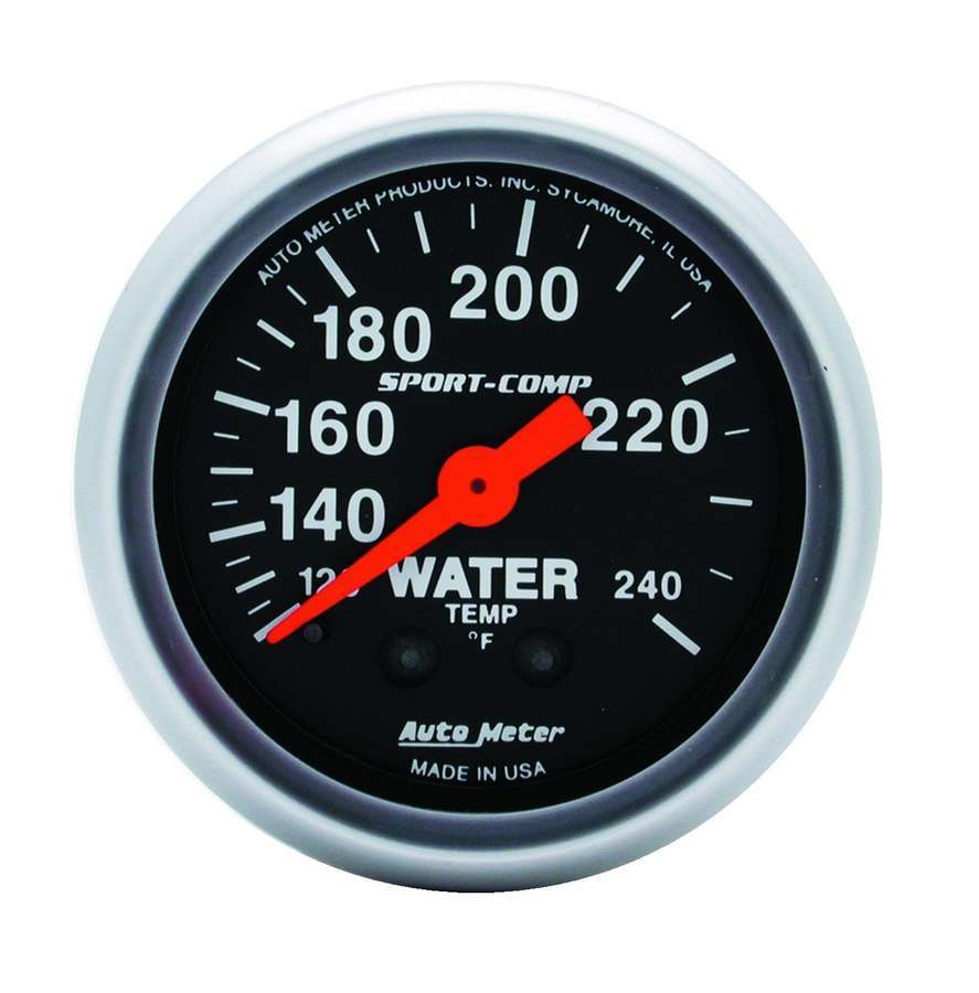 2-1/16in Sport-Comp Water Temp.Gauge 120-240