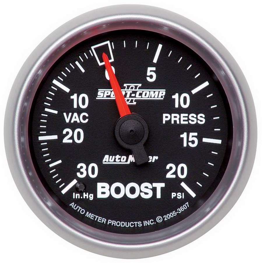 2-1/16in S/C II Boost Gauge 30inhg/20psi