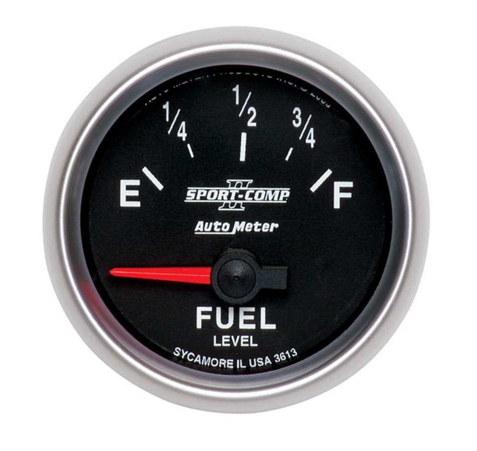 2-1/16in S/C II Fuel Level Gauge 0-90ohms