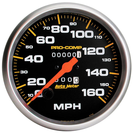 160 Mph Mech Speedo 5in