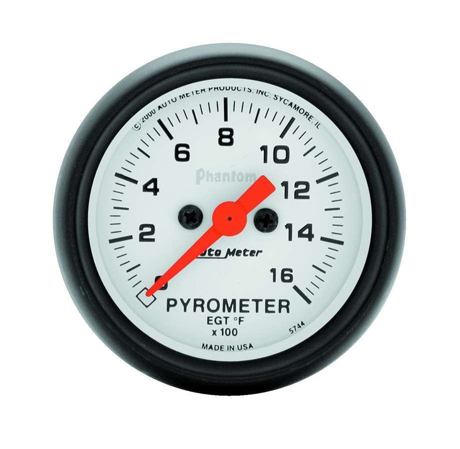 2-1/16in Phantom EGT Pyrometer Kit 0-1600