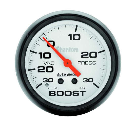 2-5/8in Phantom Boost Gauge 30psi