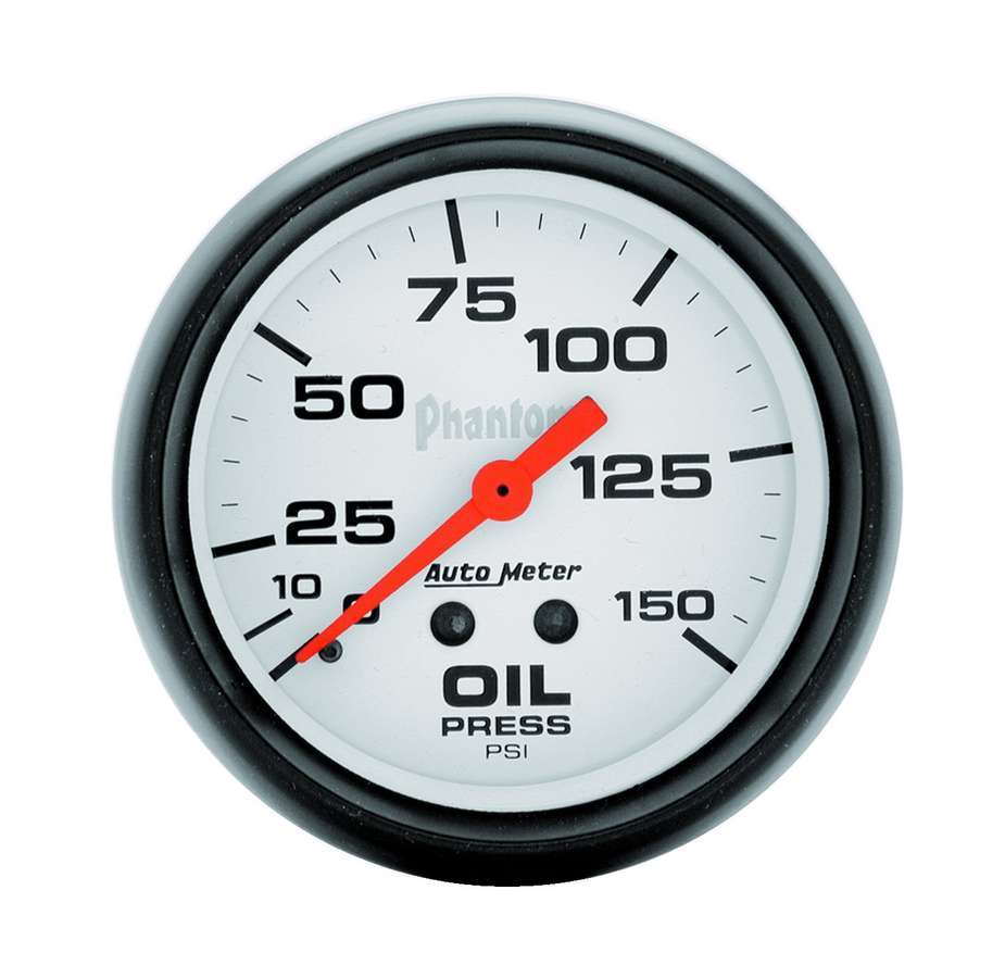 2-5/8in Phantom Oil Pressure Gauge 0-150psi