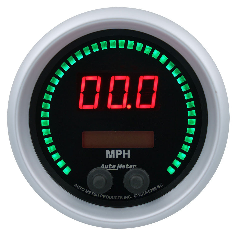 3-3/8 Speedometer 260mph Elite Digital SC Series