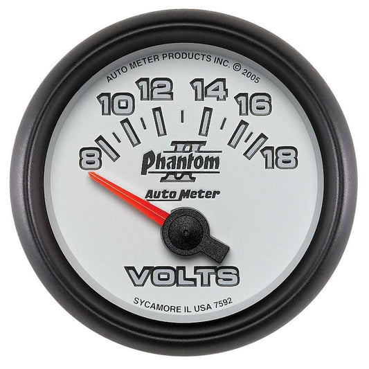 2-1/16in P/S II Voltmeter 8-18