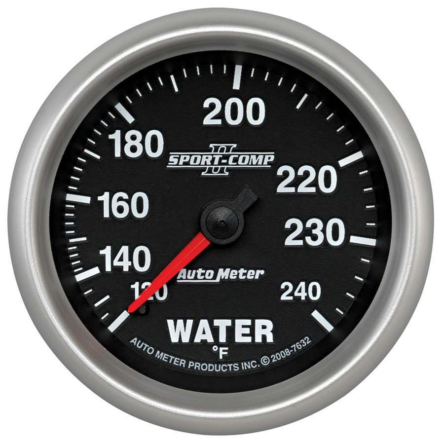 2-5/8 SC II Water Temp Gauge 120-240 Degrees