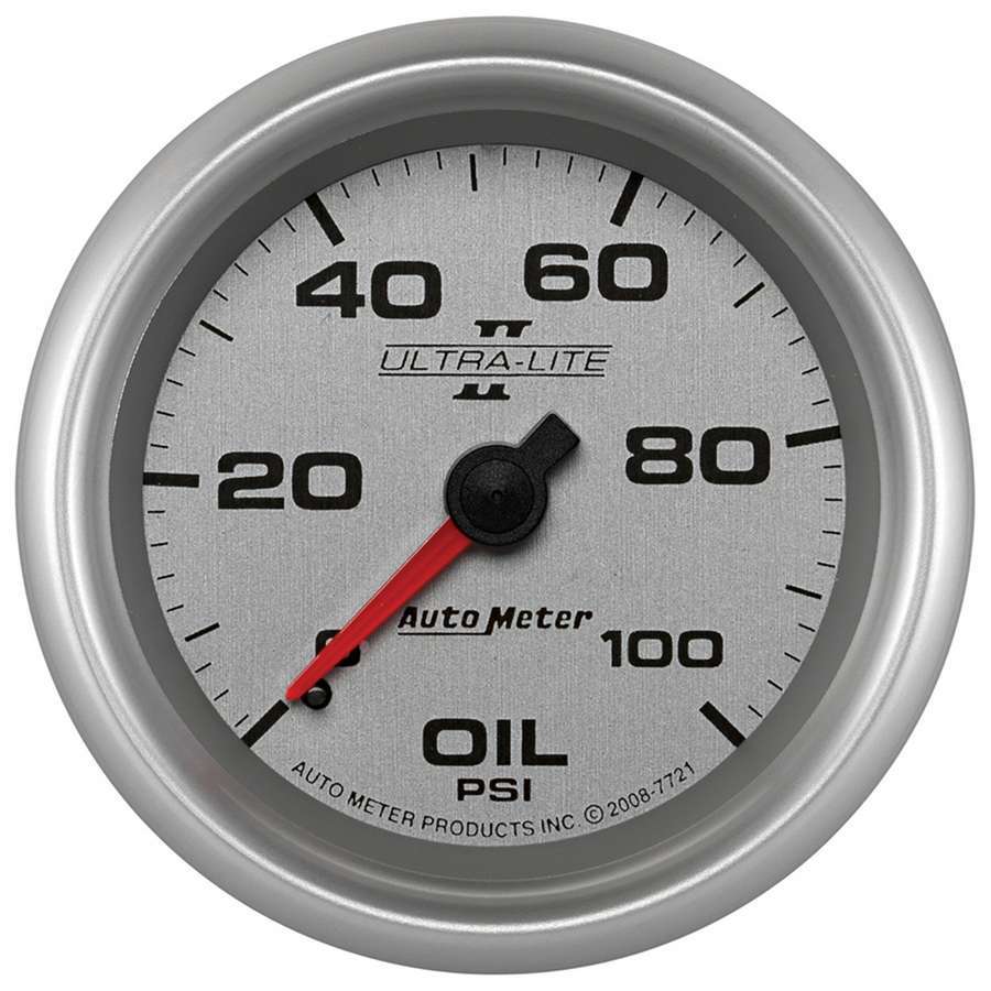 2-5/8 U/L II Oil Press Gauge 0-100psi