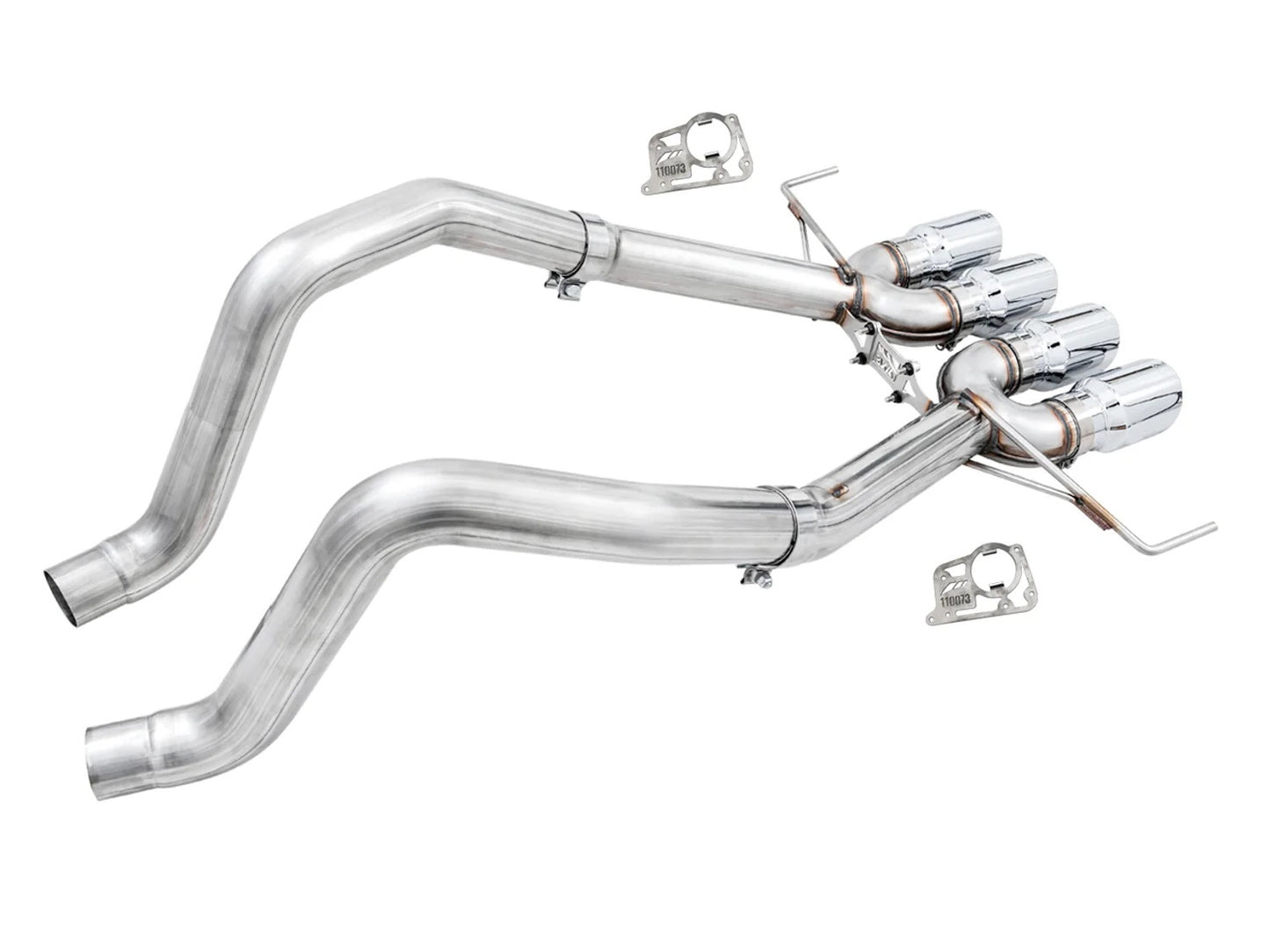 C7 Corvette Exhaust Quad Chrome Tips