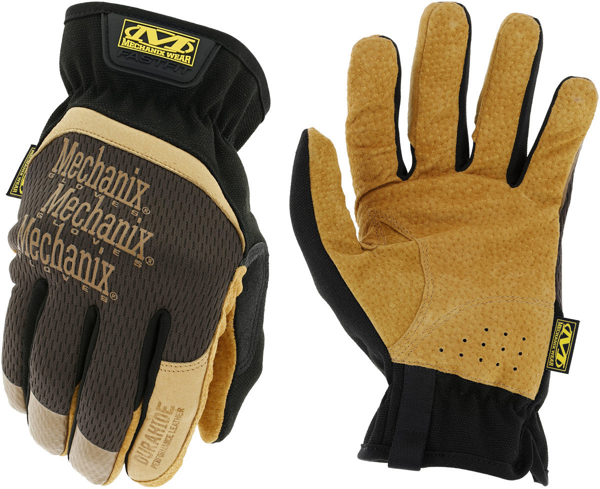 Glove FastFit Leather X-Large Tan/Black