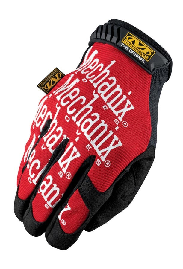 Mech Gloves Red Sml