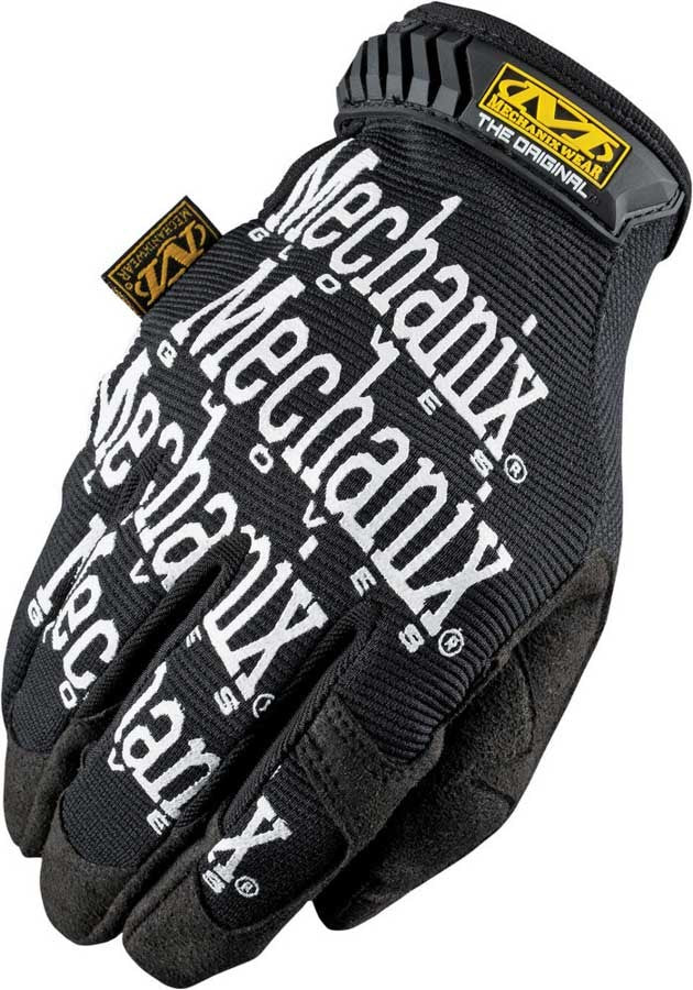 Mech Gloves Black Lrg