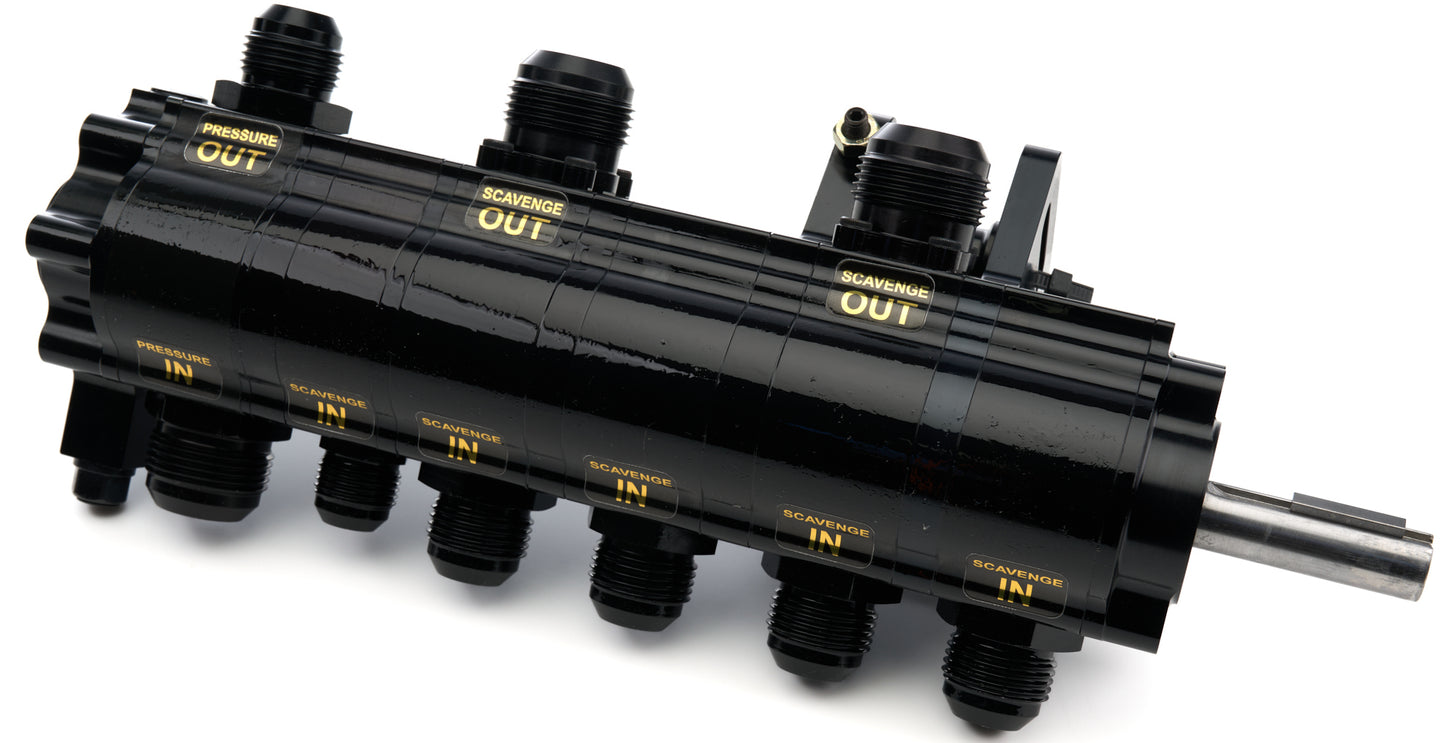 Oil Pump 6 Stage Belt Drive Rotor 1.375 1.0 LM