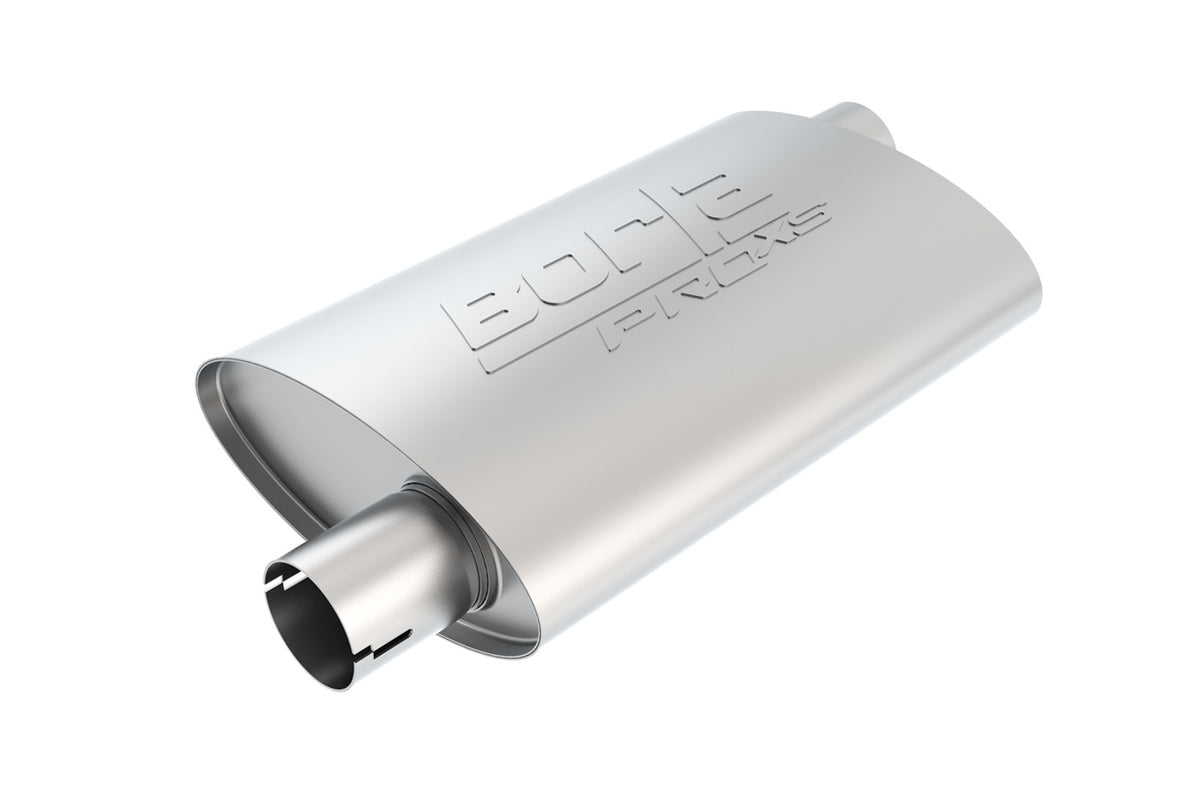 PROXS Oval Muffler 2in Off In 2in Off Out