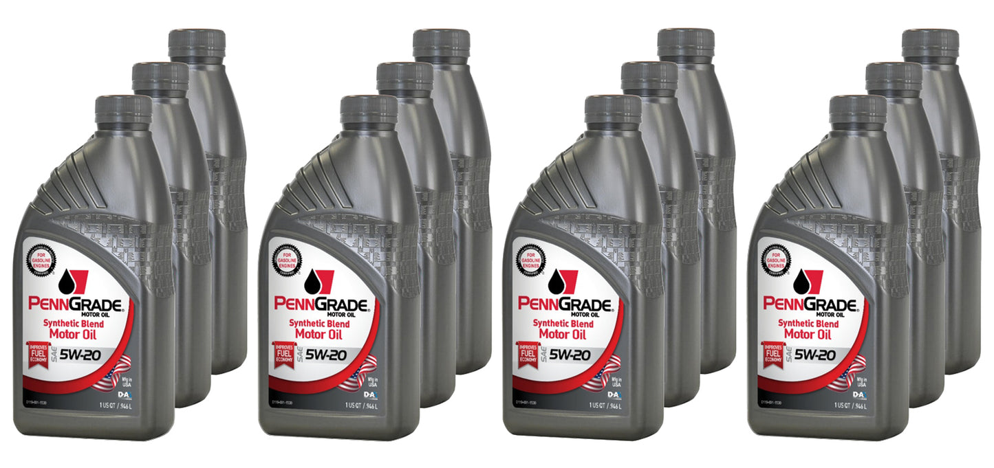 PennGrade Syn Blend 5w20 Case 12 x 1 Quart