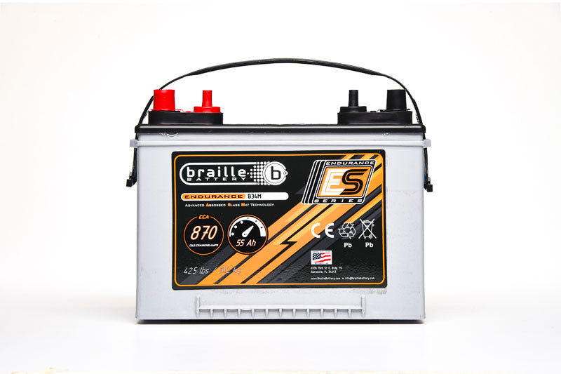 34M Marine Endurance AGM Battery 870 CCA