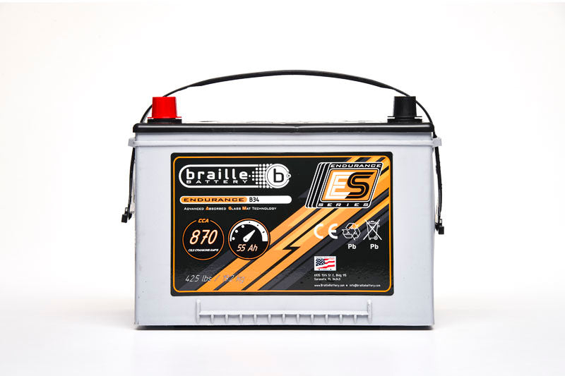 34 Endurance AGM Battery 870 CCA