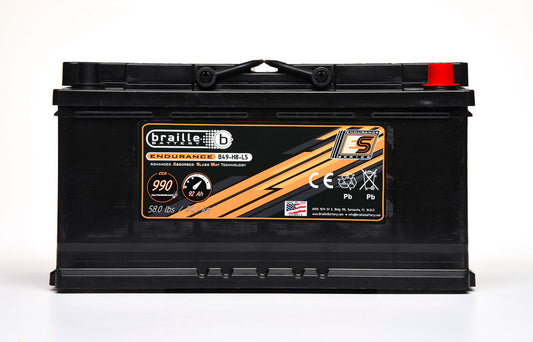 49-H8-L5 Endurance AGM Battery 990 CCA