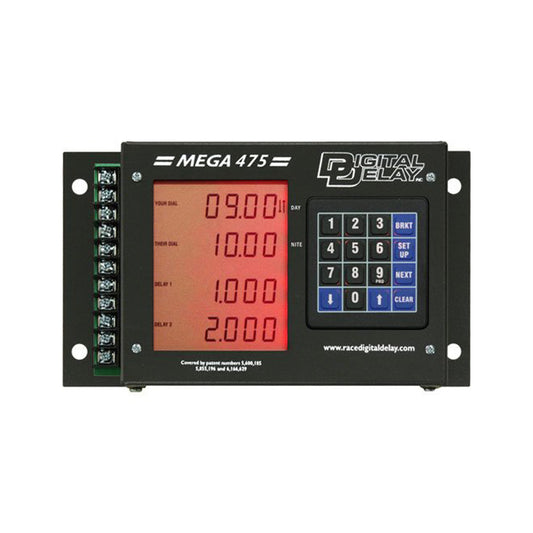 MEGA 475 Delay Box wo/ Dial Board - Black/Red