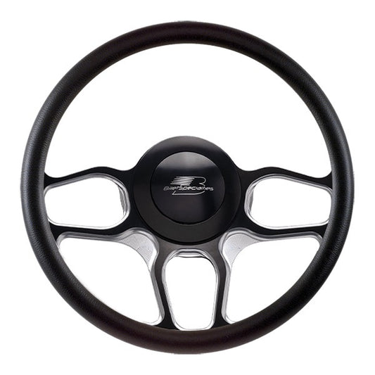 Steering Wheel 1/2 Wrap 14in Win Lite Black