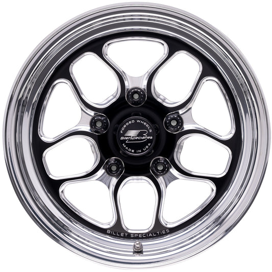 Win Lite Wheel Black 15x4 2.25 Backspace