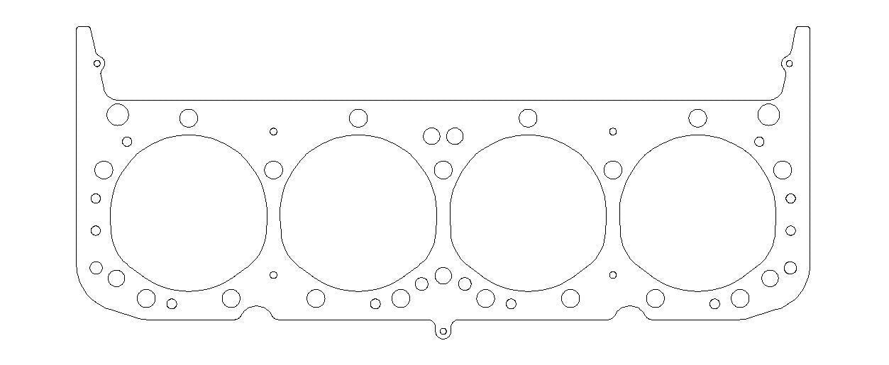 4.100 MLS Head Gasket .040 - SBC