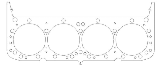 SBC MLS Head Gasket 4.165 Bore .030in