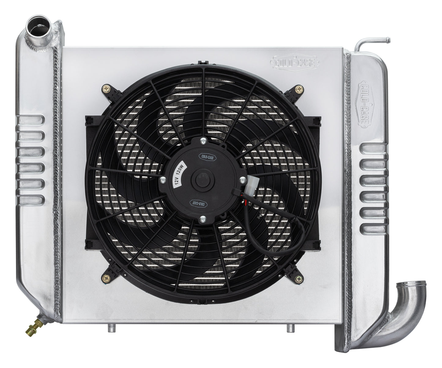 65-68 Corvette Radiator w/ 16in Fan Kit