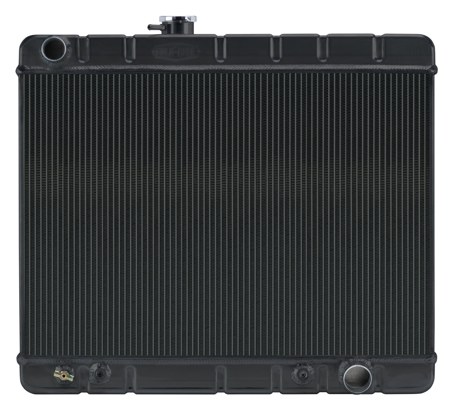 66-67 GTO Radiator w/AC AT Black