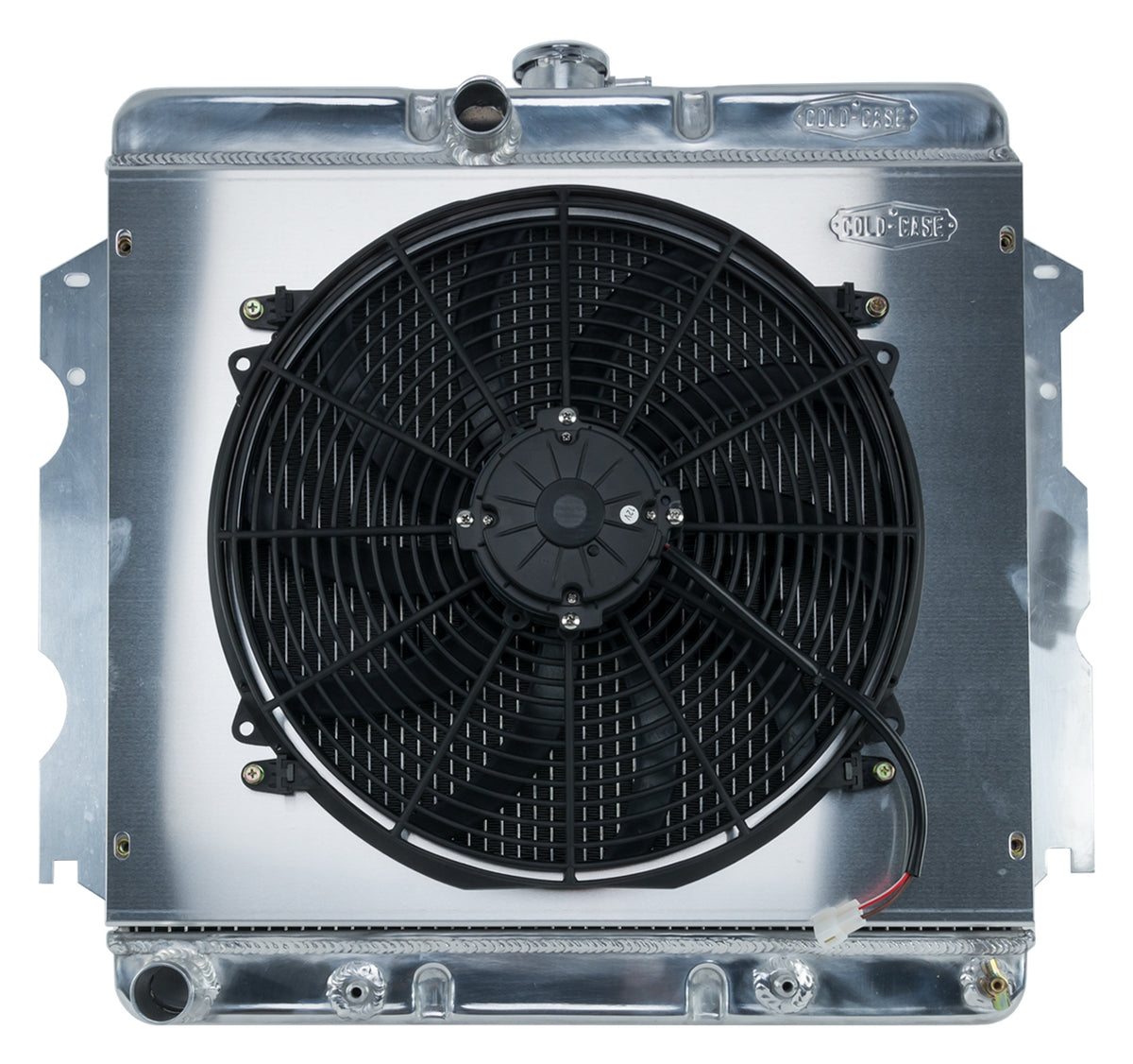 62-74 SB Mopar A/B/C/E Body Radiator AT W/ Fan