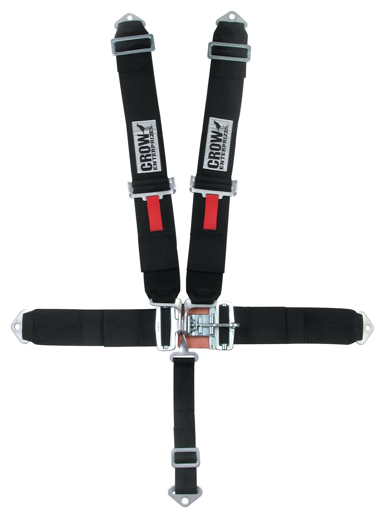 5-Pt Harness Big Latch Blk Bolt In Pull Down